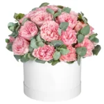 Цветы в коробке Лиловая прелесть